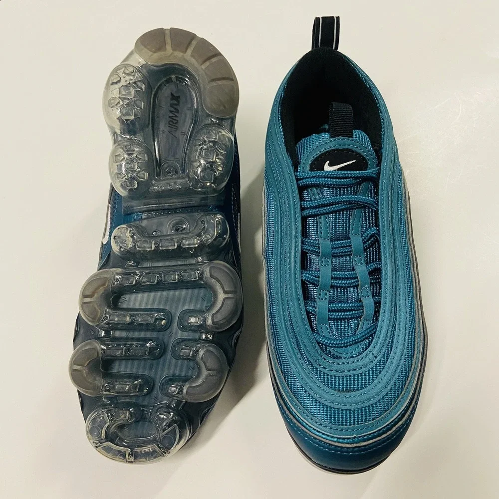 NEW NIKE AIR VAPORMAX 97 DARK SEA TURQUOISE TEAL 3M MAX WOMEN'S SIZE 6